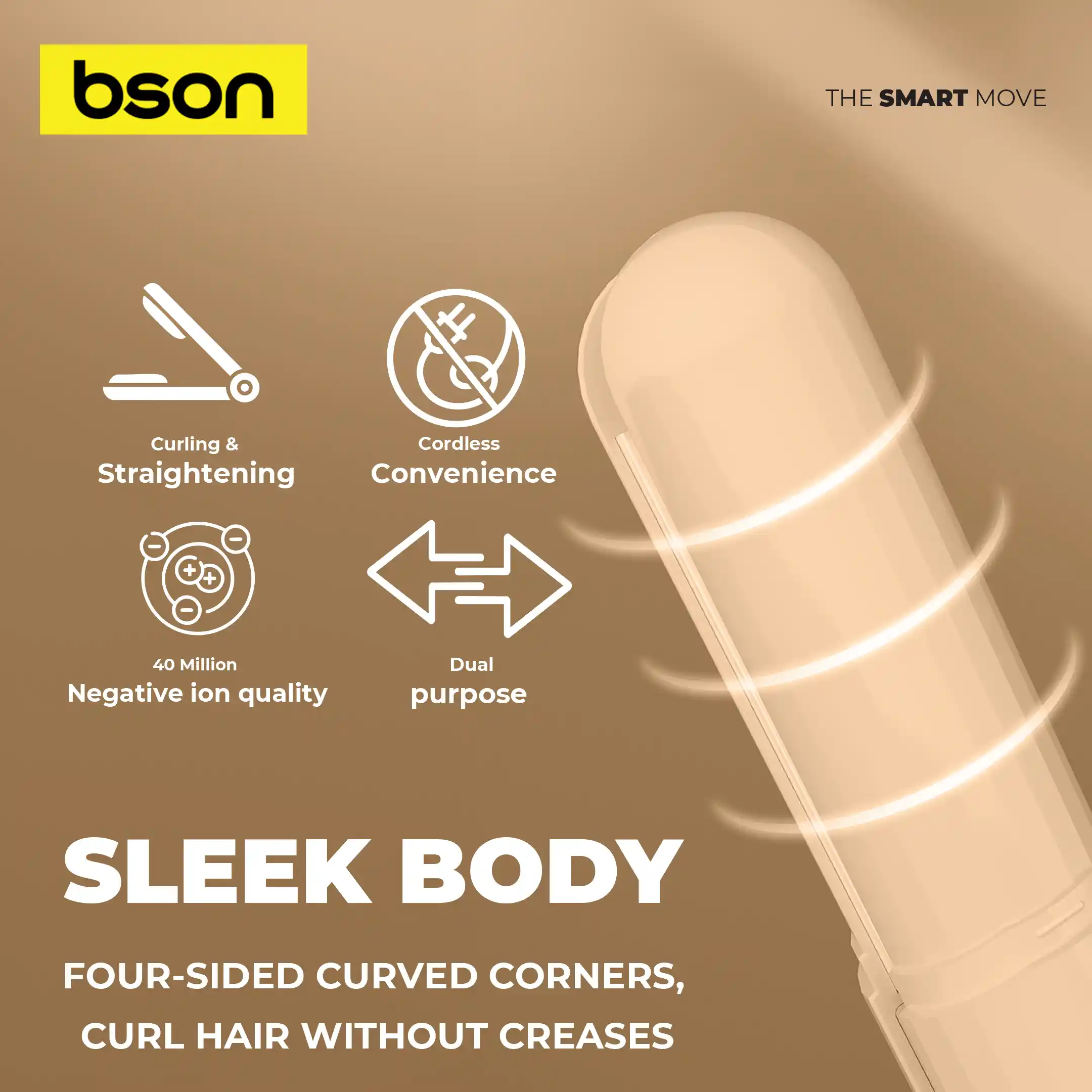 BSON 2-in-1 Cordless Hair Styler 3