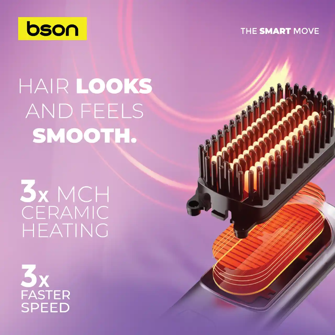 BSON Classy Portable Hair Comb 2