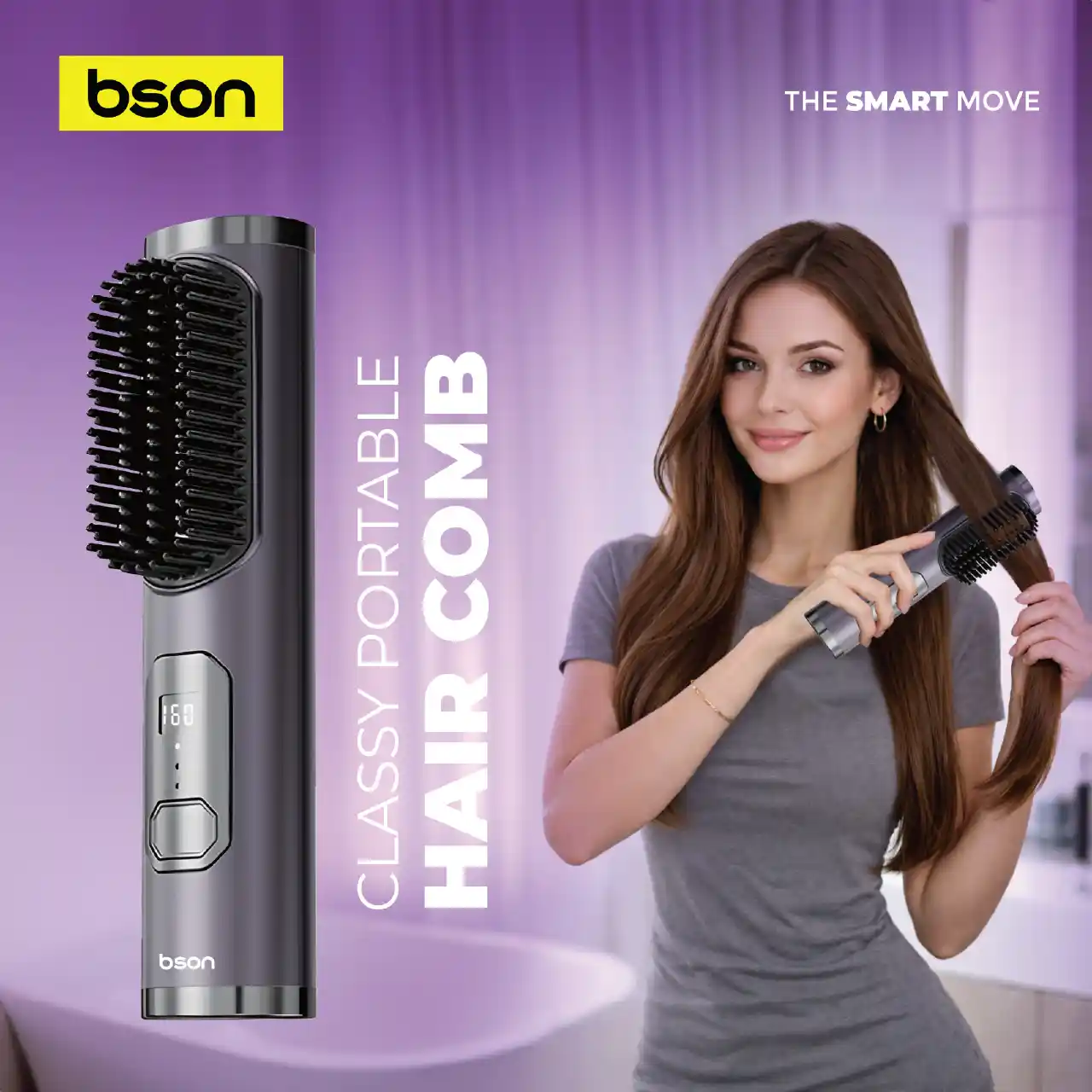 BSON Classy Portable Hair Comb 5