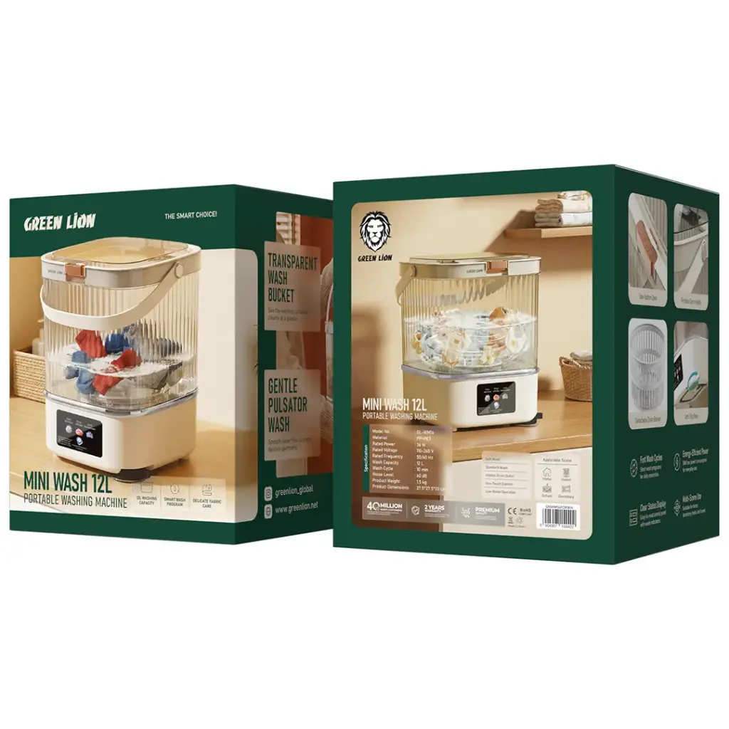 Green Lion MINI WASH 12L Portable Washing Machine 2