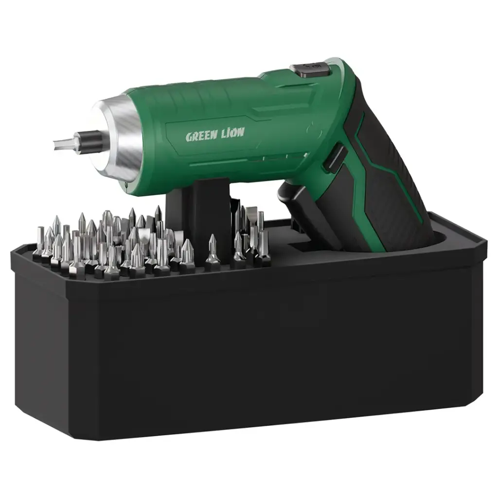 Green Lion Cordless Electric Screwdriver Set