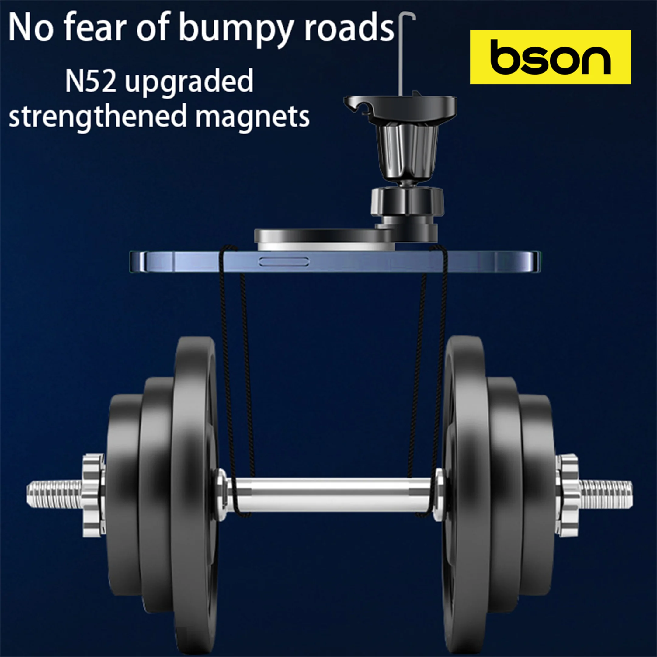 BSON VentPro Magnetic Phone Holder 4