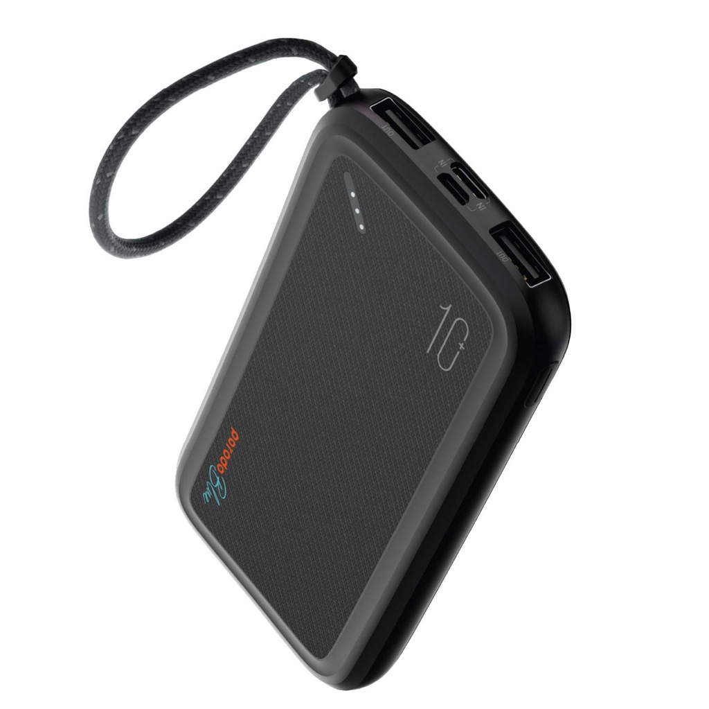 Portable Power Bank with Dual USB and USB-C Ports