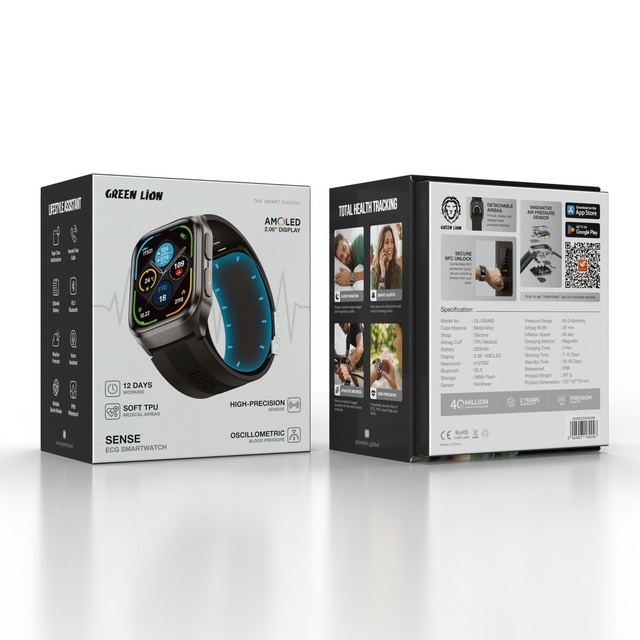 Smart Fitness Watch with Health Monitoring 2