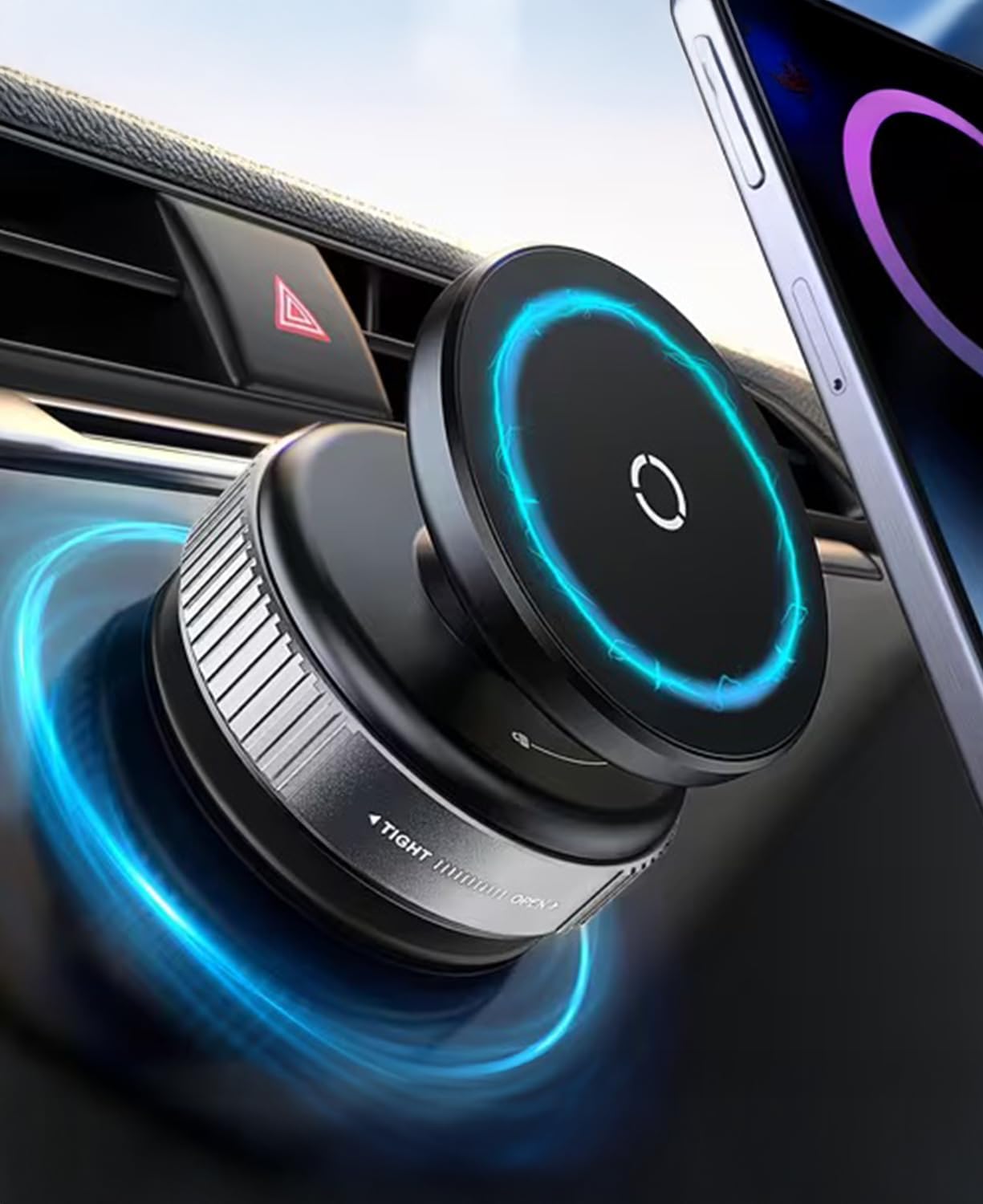 Magnetic Car Phone Holder 360° Rotation 2