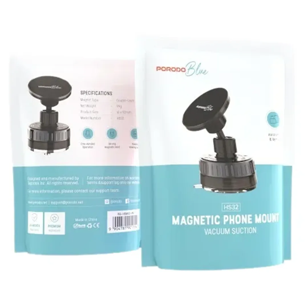 Porodo Magnetic Car Phone Holder 3