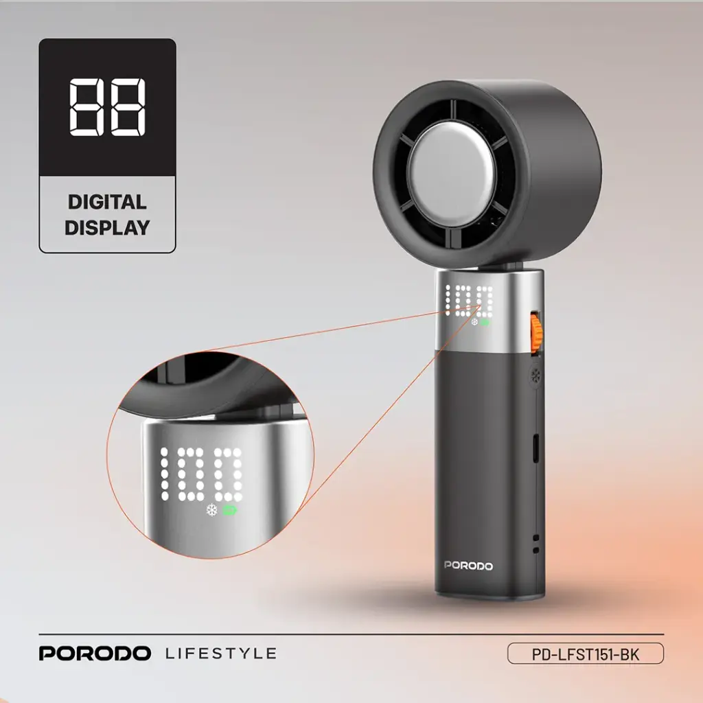 Porodo Lifestyle Handheld Turbo Fan 2