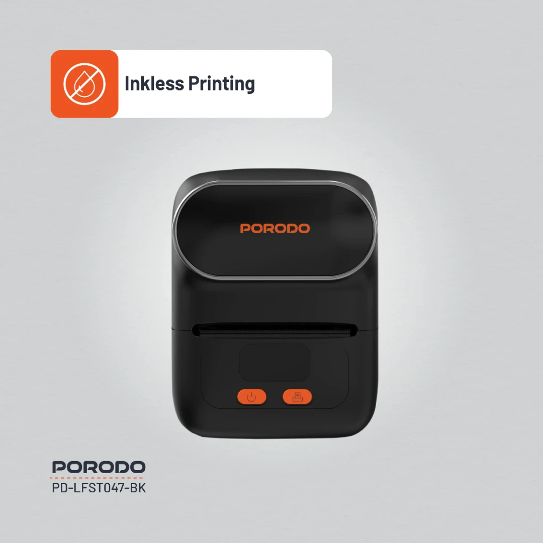 Porodo Lifestyle Super HD Thermal Printer 3