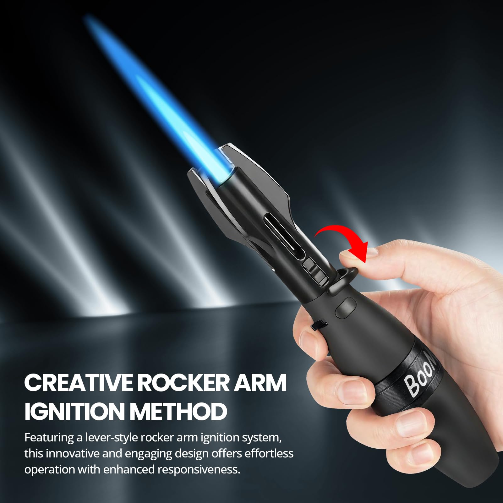 Original Boom Electric Plasma Lighter with Safety Cap 4