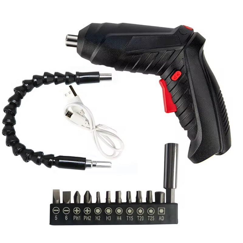 Rechargeable Electric Screwdriver Set with 47pcs Accessories 2