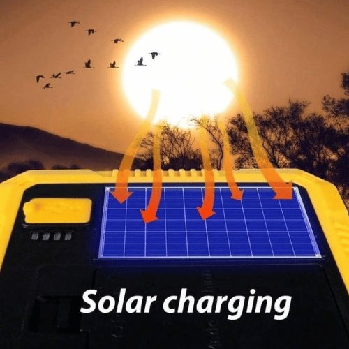 Multifunctional Solar Portable Lamp with Built-in Toolkit 5