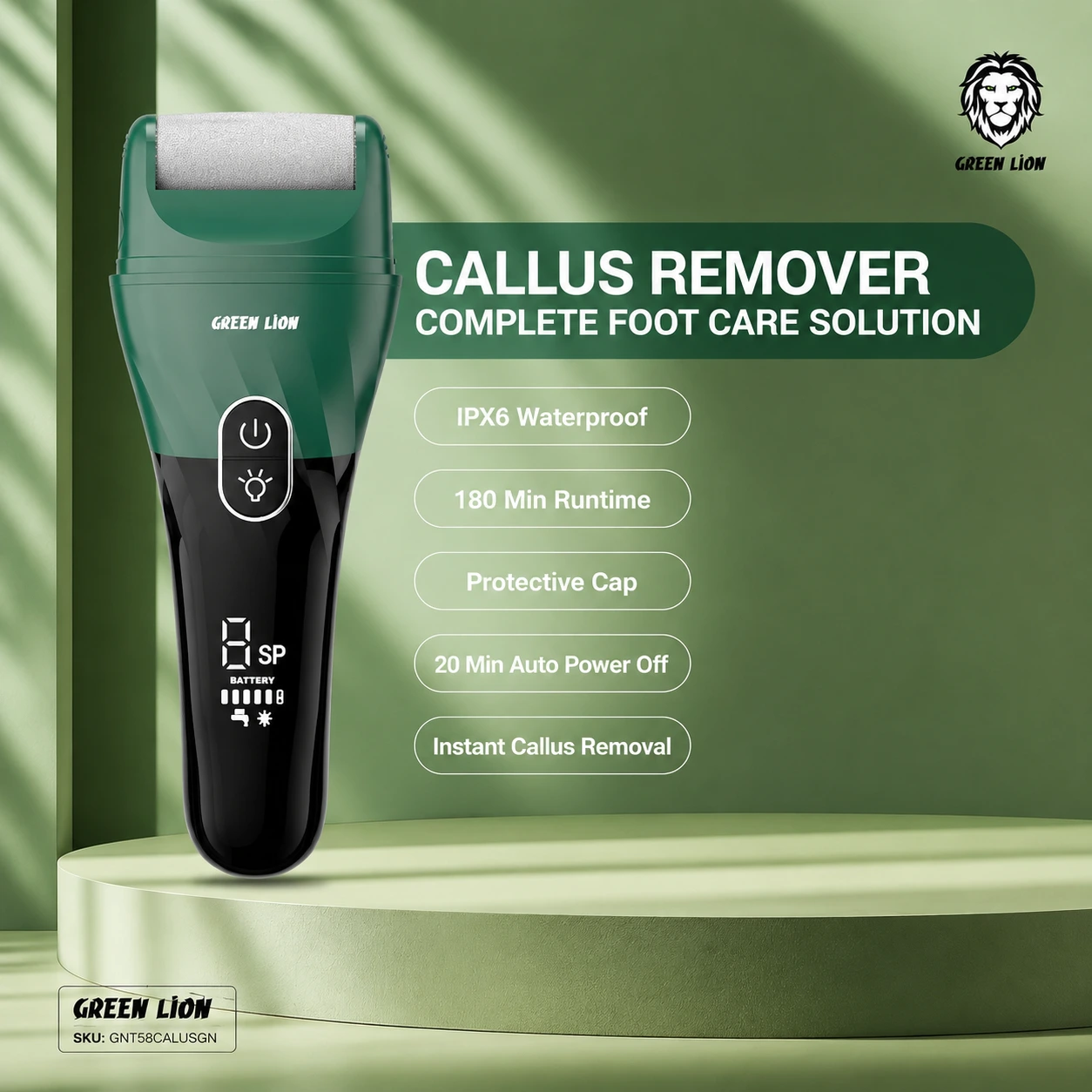 Handheld Electric Foot File Callus Remover 4