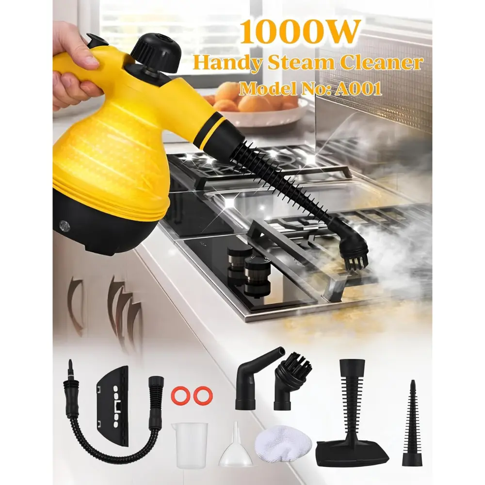 Handheld Multi-Purpose Steam Cleaner with Accessory Kit 4