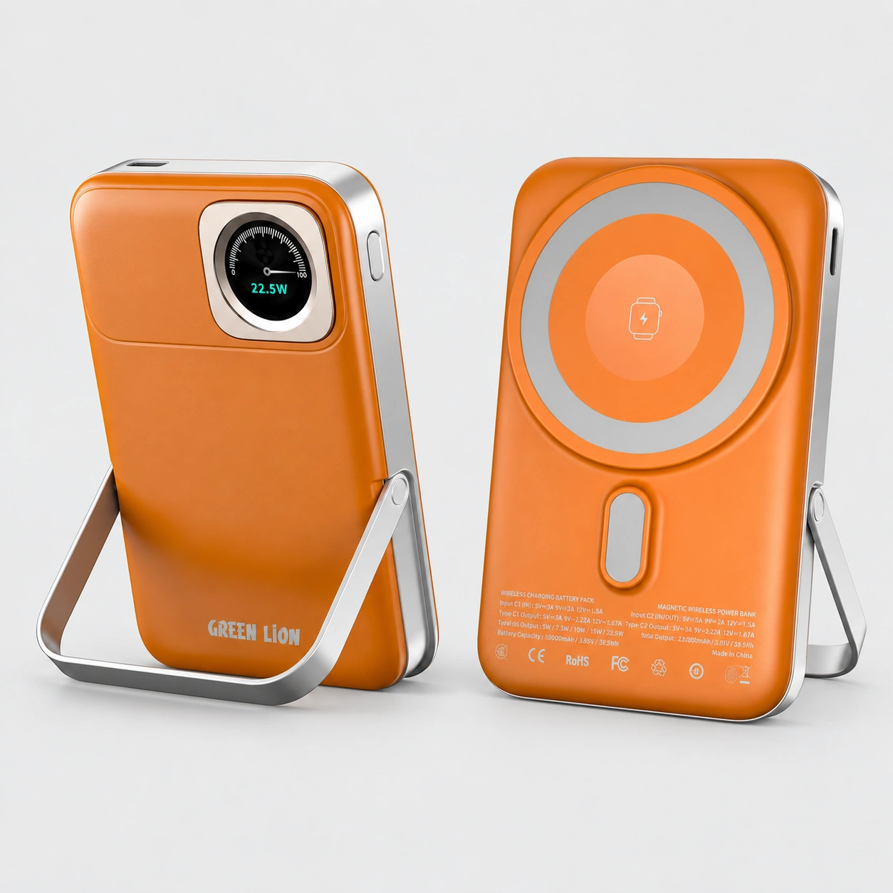 Green Lion Volt Gauge 10000mAh Power Bank PD 22.5W 2