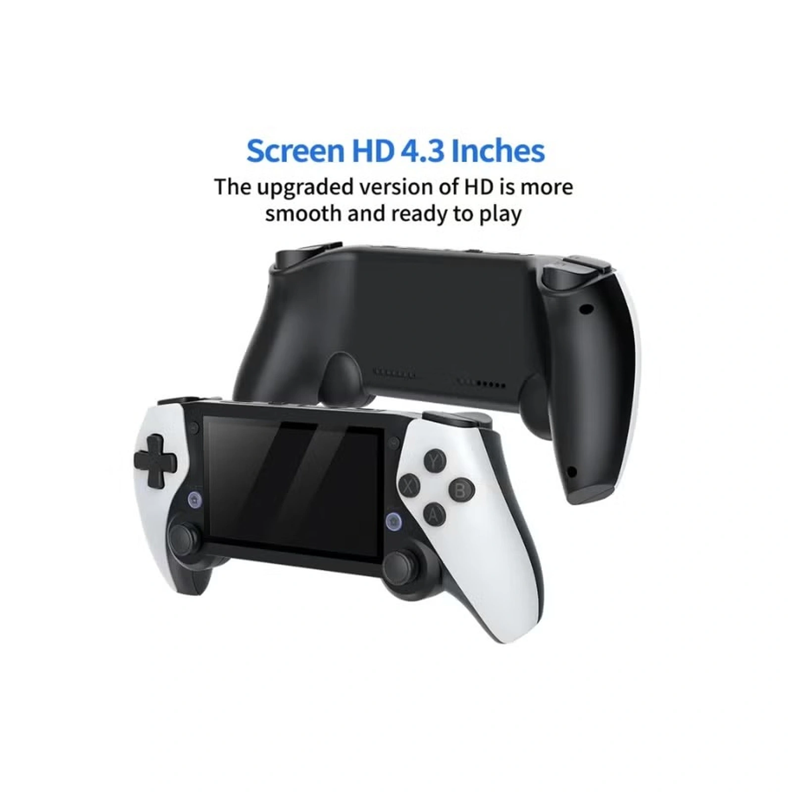 Portable Handheld Game Console with Built-In Screen and Dual Analog Controls 4