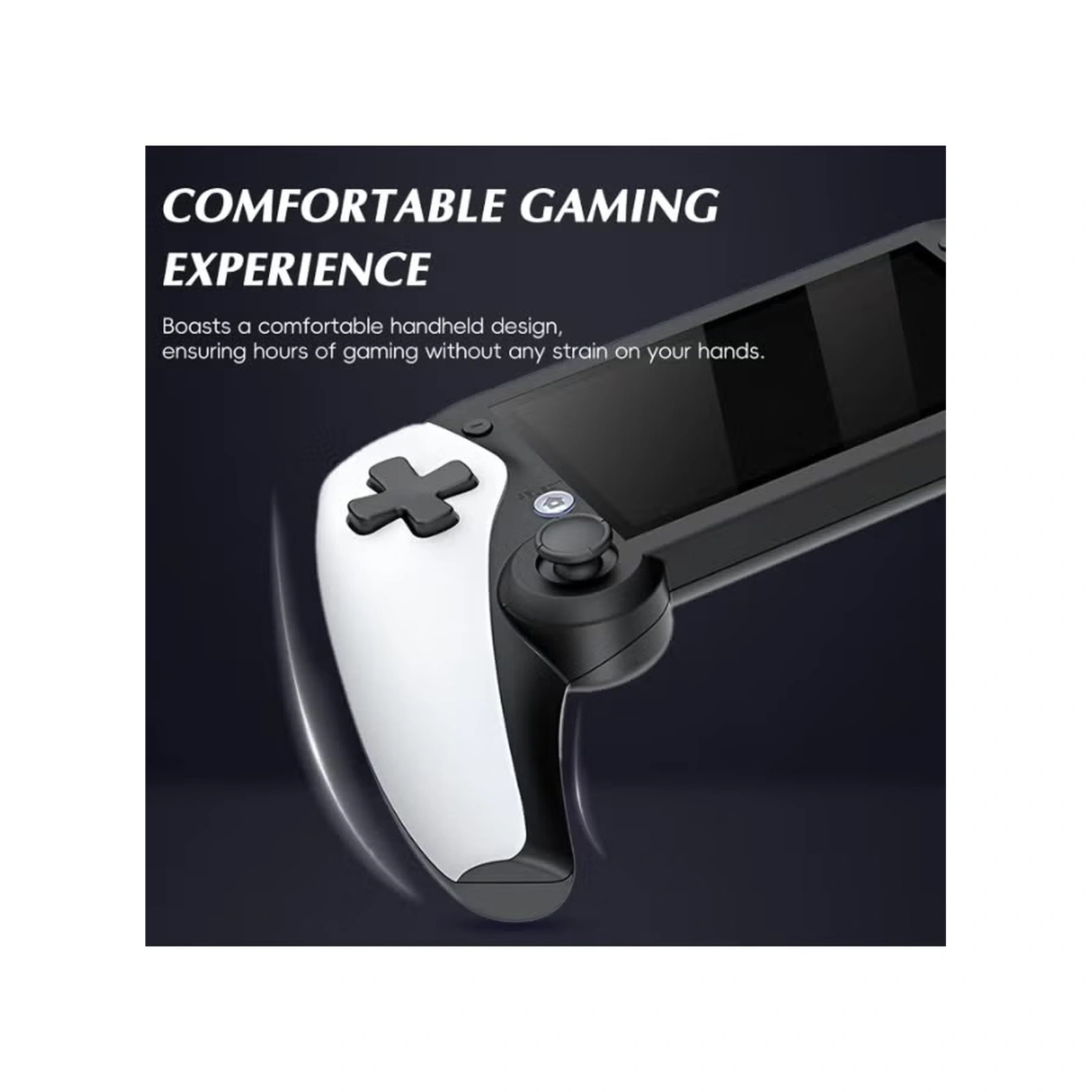 Portable Handheld Game Console with Built-In Screen and Dual Analog Controls 5