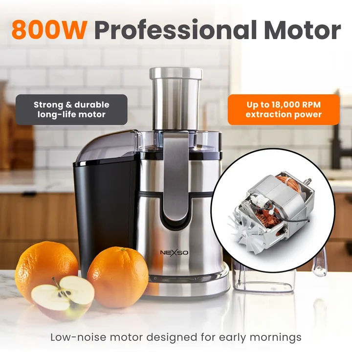 NEXSO Power Juicer 870W 5-Speed 3