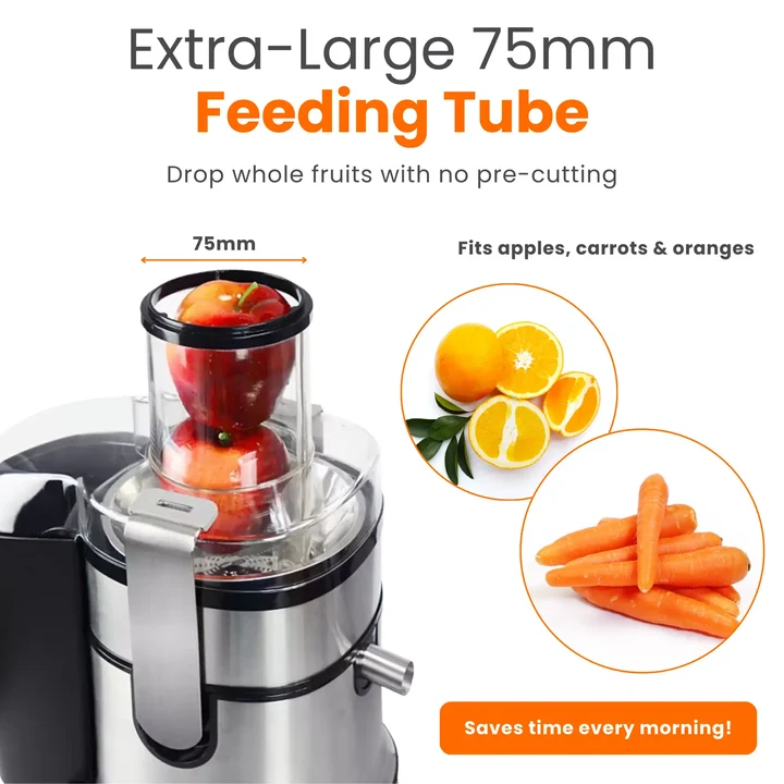 NEXSO Power Juicer 870W 5-Speed 4