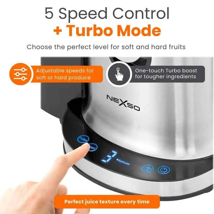 NEXSO Power Juicer 870W 5-Speed 5