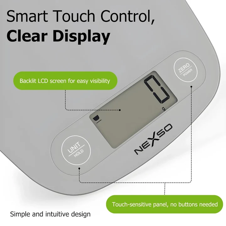 NEXSO Digital Food Scale 5kg 4