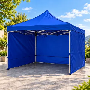 Pop-Up Canopy Tent with Side Walls 3