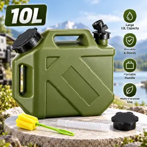 10L Portable Outdoor Water Container Tank 2
