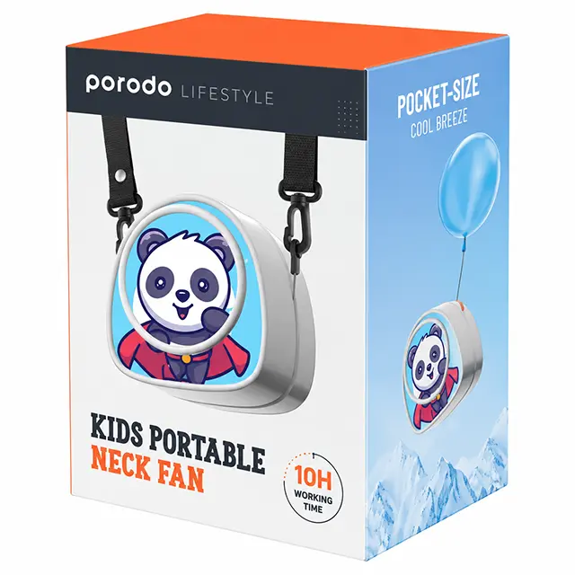 Porodo Lifestyle Kids Portable Neck Fan 2