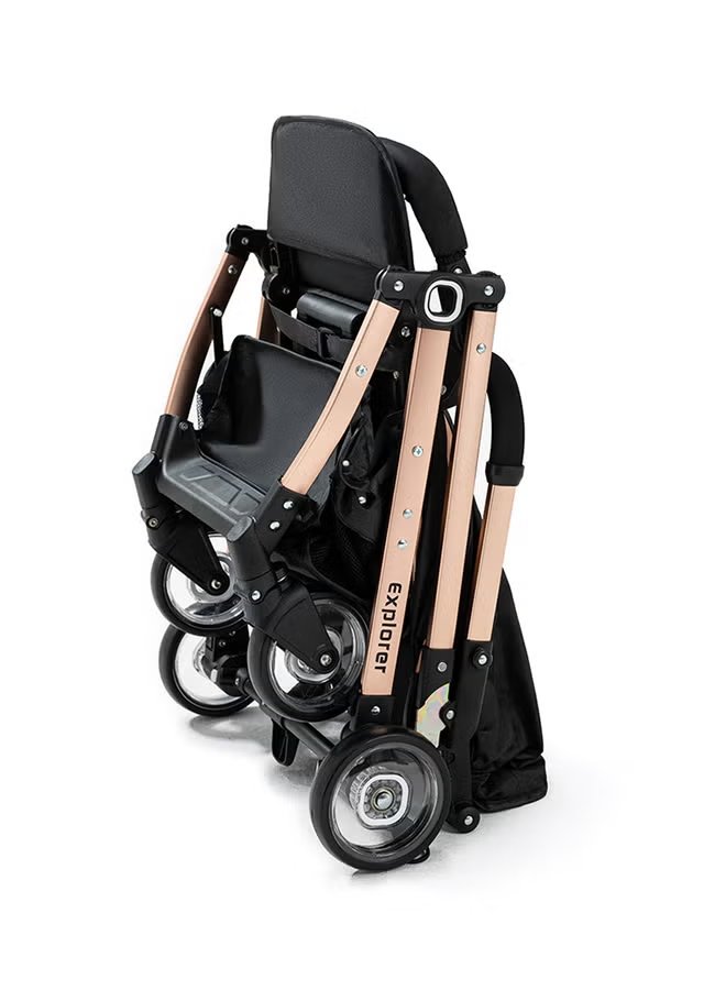 Teknum Explorer Travel Stroller - Black 5