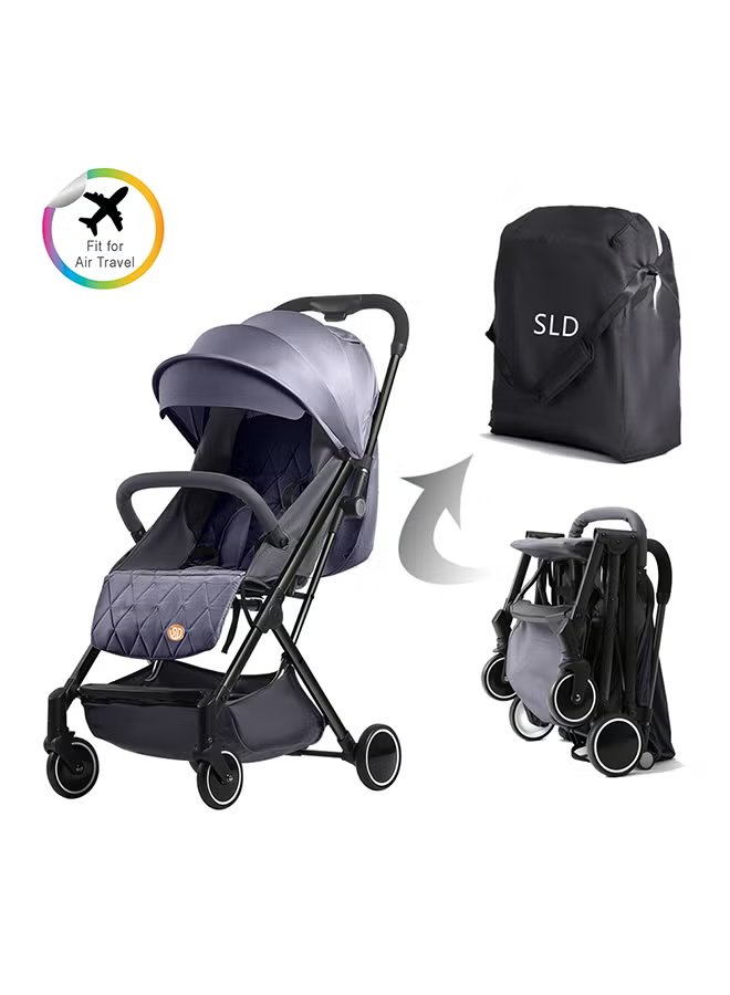 SLD by Teknum- Travel Lite Stroller - Dark Grey 7