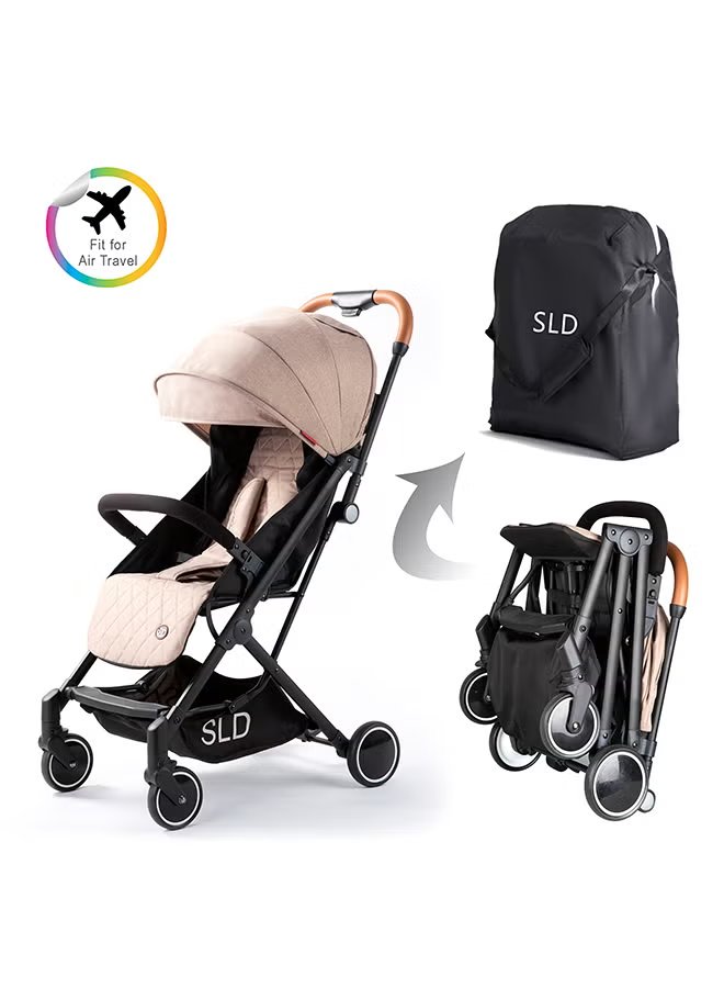 Teknum Travel Lite Stroller - Khaki 4
