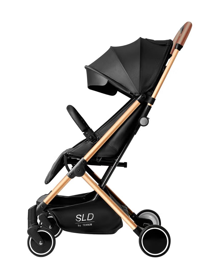 Teknum Travel Lite SLD Stroller - Black Gold 4