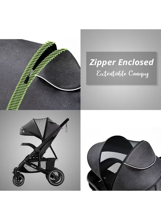 Teknum Reversible Moon Walk Baby Stroller 6
