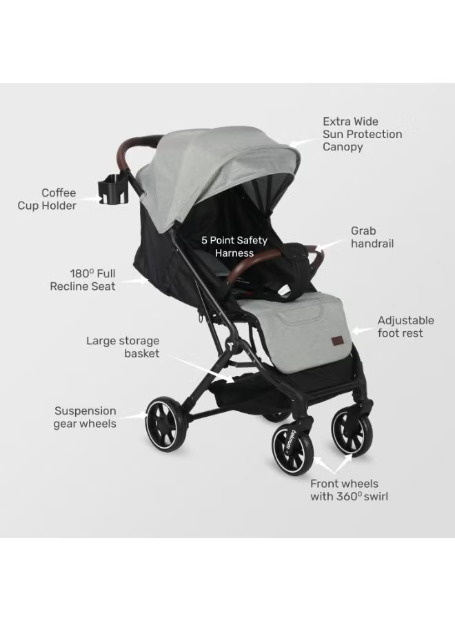 TEKNUM Travel Cabin Plus Stroller - Grey 6