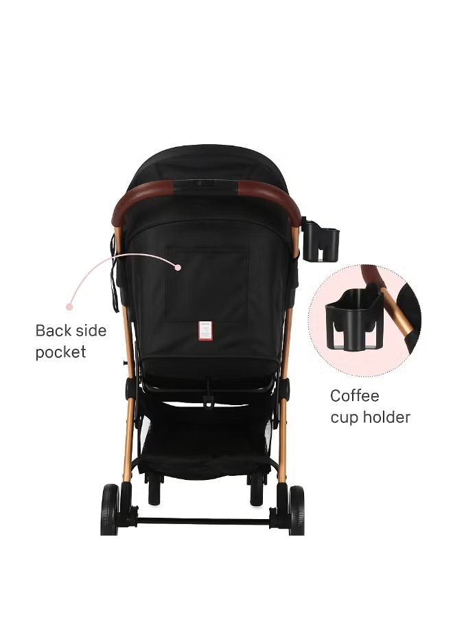 TEKNUM Travel Cabin Plus Stroller - Sunshine Black 7