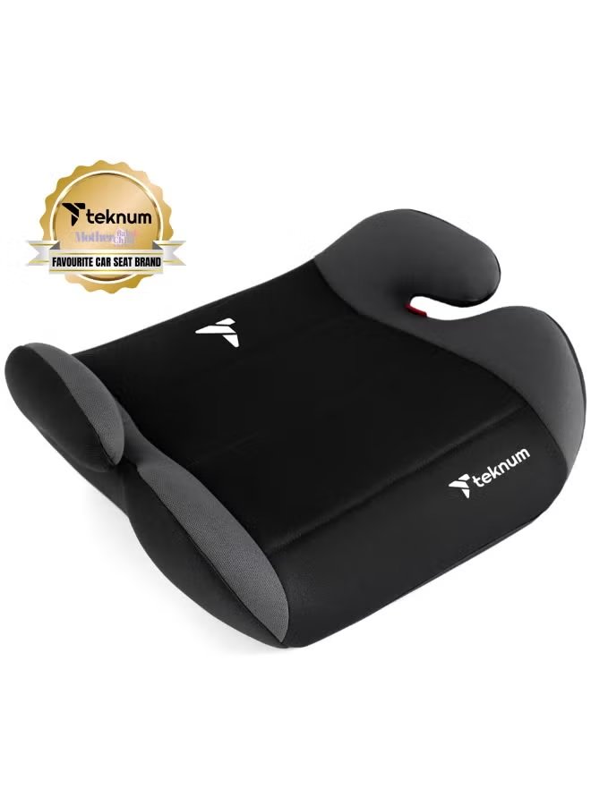 Teknum Car Seat Booster Pluto 4-12yrs Black 2