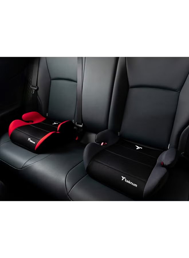 Teknum Car Seat Booster Pluto 4-12yrs Black 7