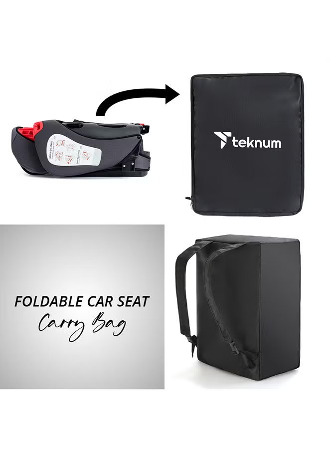 Teknum Pack and Go Foldable Car Seat Grey 7