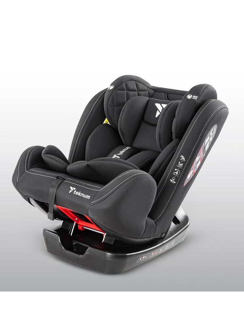 Teknum Evolve 2 Car Seat 0-12yrs - Black 4