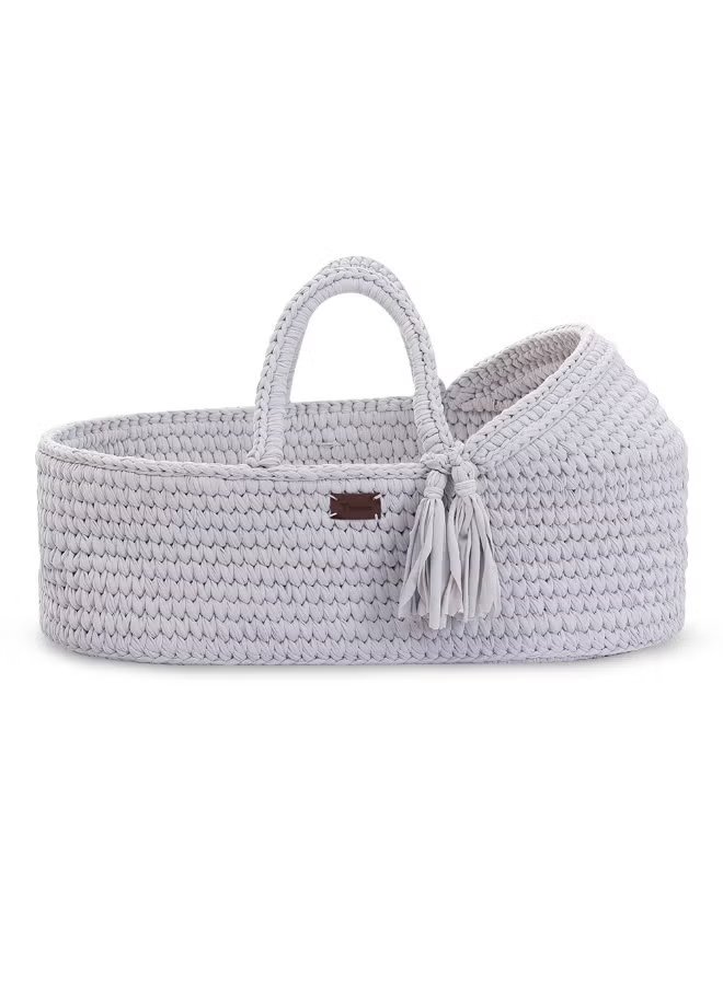 TEKNUM Moses Rope Basket - Grey 3