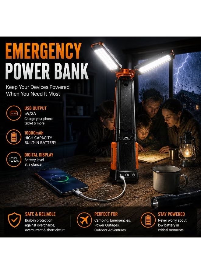 TOBY'S CPL-T50 LED Camping Light with Telescopic Tripod 4