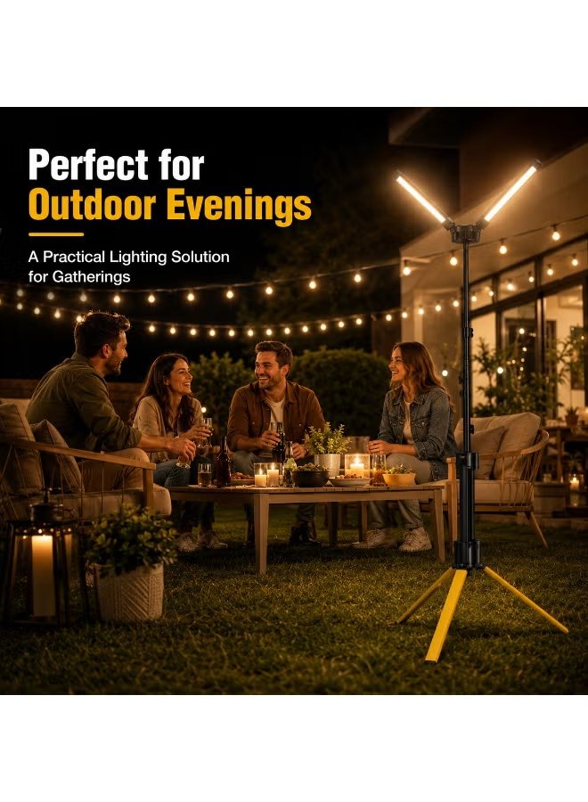 Toby's VIP 11 Max Rechargeable Camping Light with Adjustable Tripod Stand 8