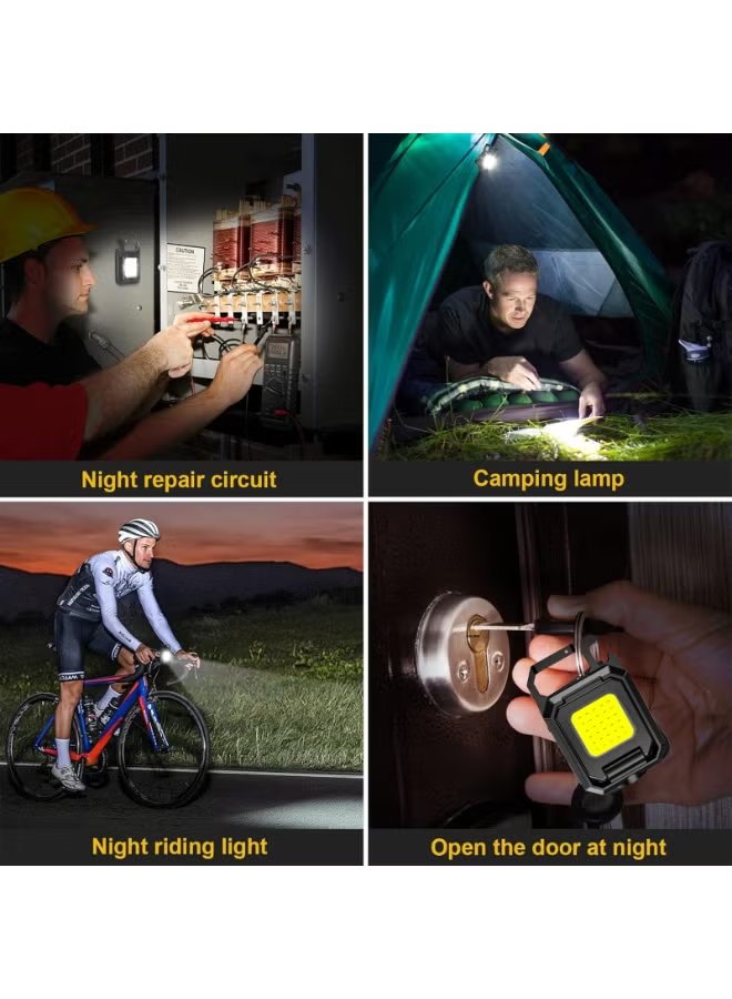 TBS DESIGN BV-05 COB Keychain LED Flashlight 1000LM 5