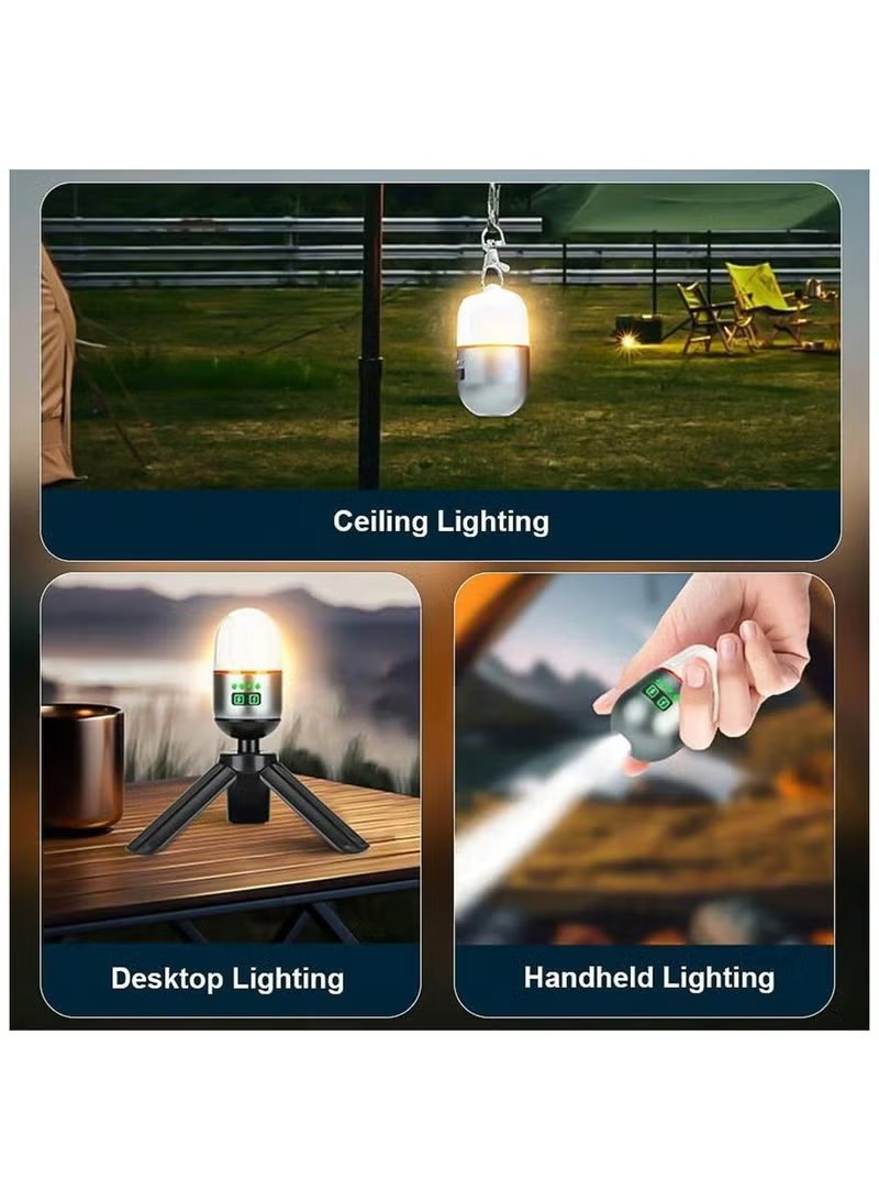 Toby's BV-17 Portable Camping Tent Lamp Flashlight - 400mAh 2