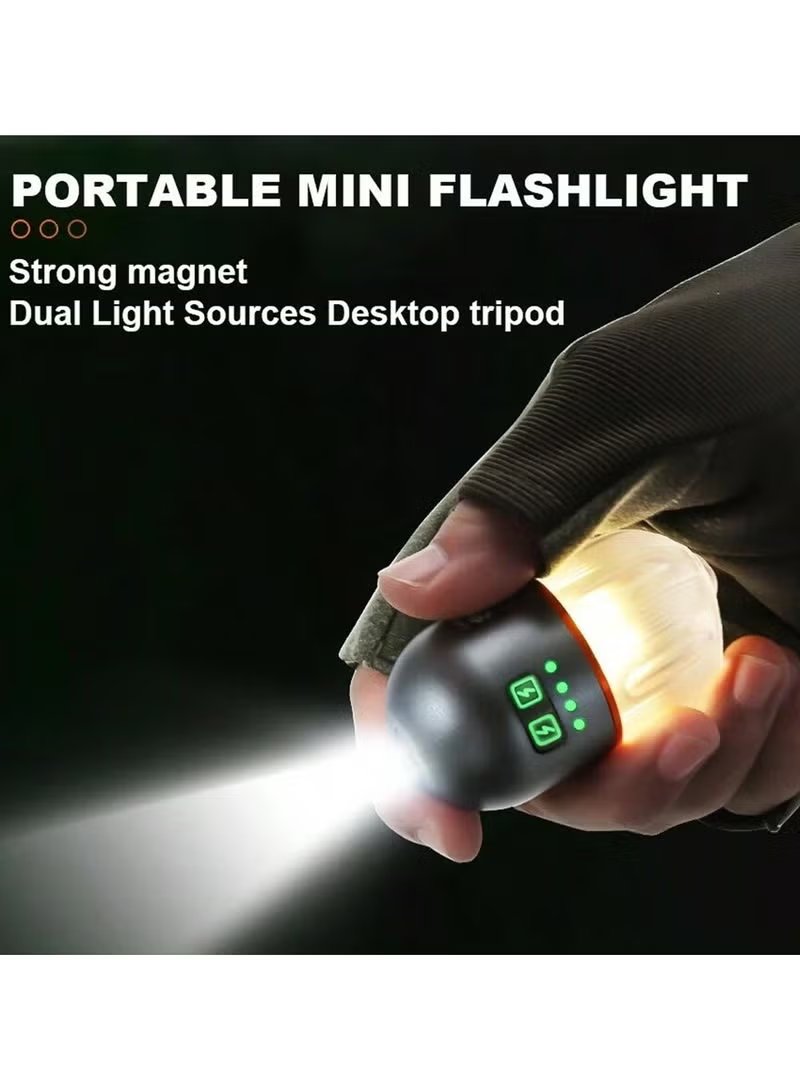 Toby's BV-17 Portable Camping Tent Lamp Flashlight - 400mAh 5