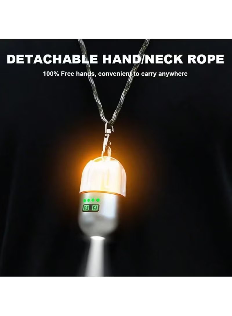 Toby's BV-17 Portable Camping Tent Lamp Flashlight - 400mAh 6