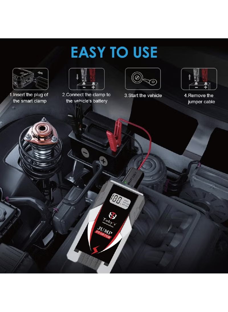 Toby's X6 Portable Car Jump Starter & 6000mAh Power Bank 2