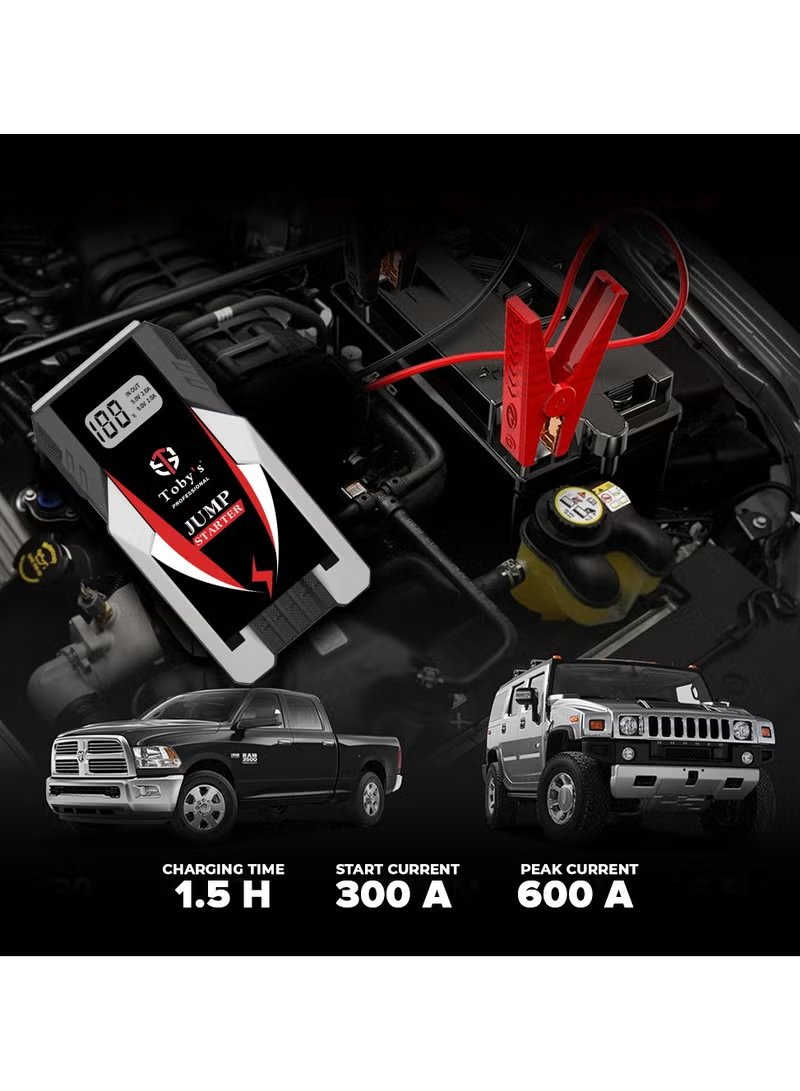 Toby's X6 Portable Car Jump Starter & 6000mAh Power Bank 6