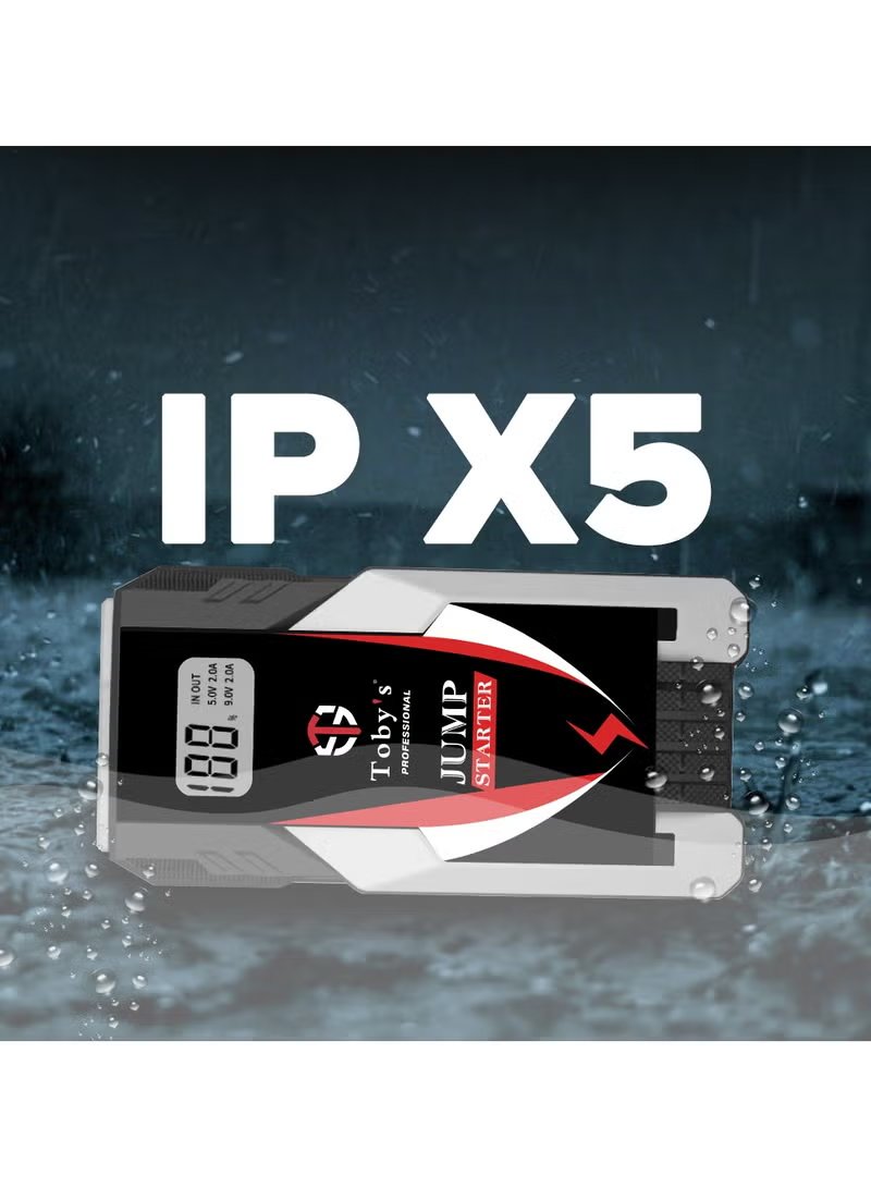 Toby's X6 Portable Car Jump Starter & 6000mAh Power Bank 7