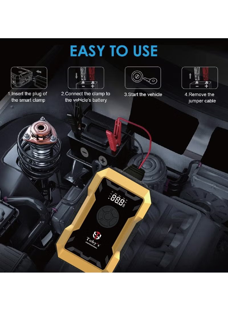 Toby's X21 Car Jump Starter with Air Compressor 10000mAh 6