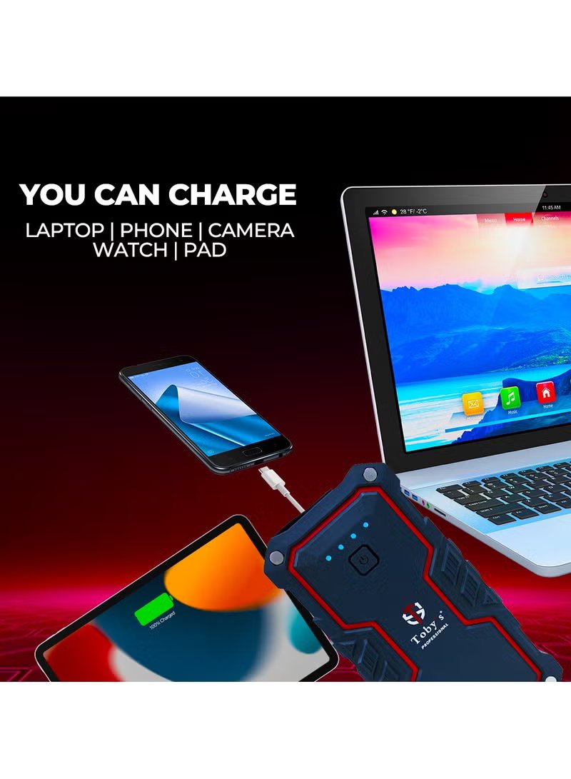 Toby's X16 Multifunction Portable Car Jump Starter & Power Bank 16000mAh 5